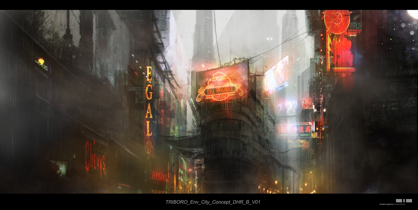 Blade runner 2049 concept art. Concept Art Blade Runner 2049 City : BLADE RUNNER 2049: Paul Lambert - VFX Supervisor - Double ...