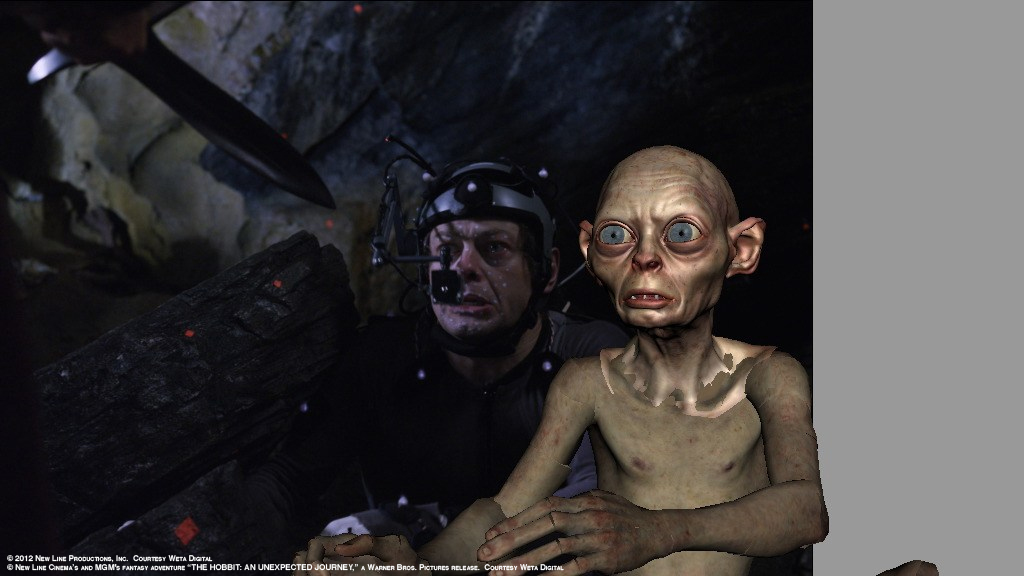 The Hobbit: An Unexpected Journey VFX, Breakdown - Gollum