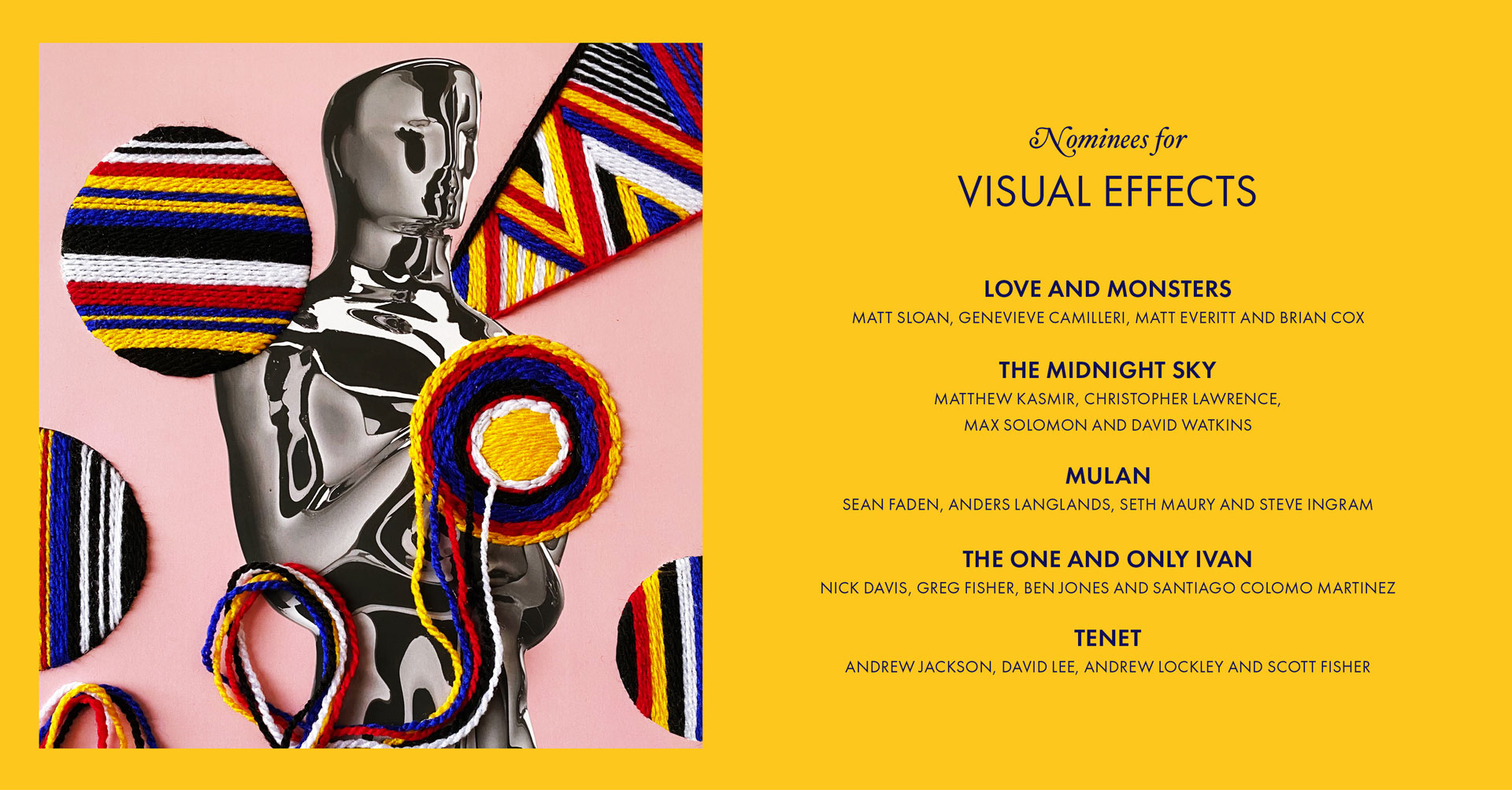 93rd Oscars®: The VFX Nominees - The Art of VFX