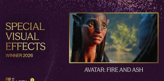 Avatar: Fire and Ash Wins Best Special Visual Effects at EE BAFTA Film Awards 2026